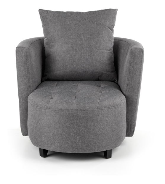 Křeslo Hampa (šedá)