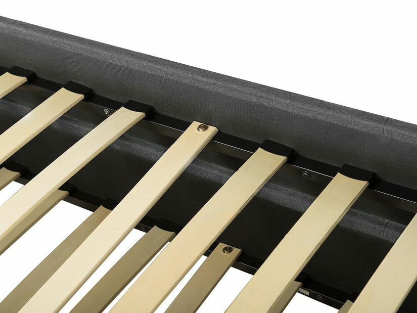 Rozkládací postel 80 cm MERMAID (s roštem) (tmavě šedá)