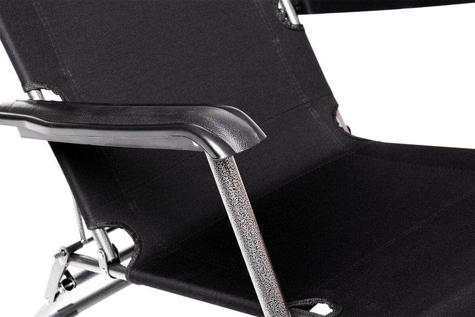 Zahradní lehátko Combei (černá)