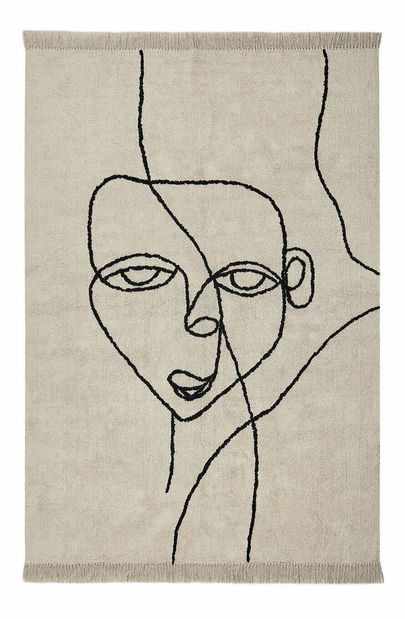 Koberec 160 x 230 cm Nuir (béžová)