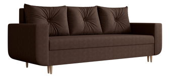 Pohovka trojsedačka Drift (tmavě hnědá)