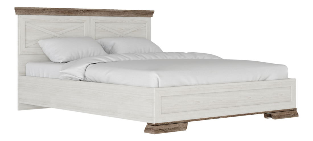 Manželská postel 160 cm BRW Marselle LOZ/160 (s roštem a úl. prostorem)