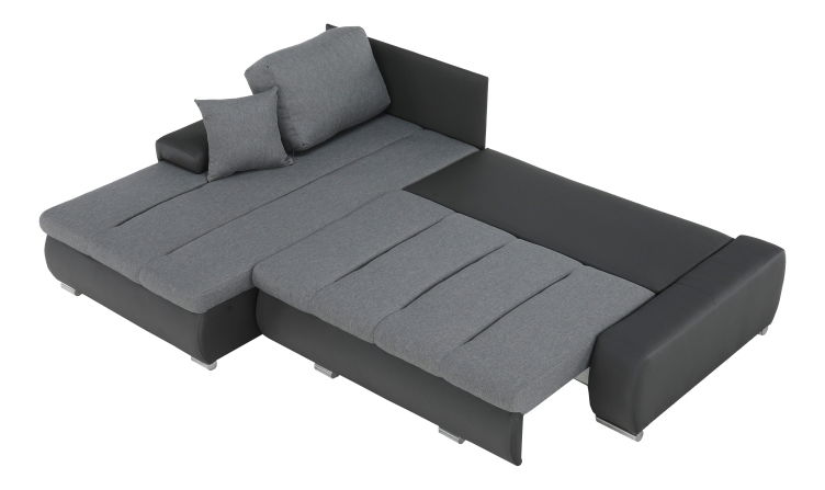 Rohová sedací souprava Gisoil (šedá)