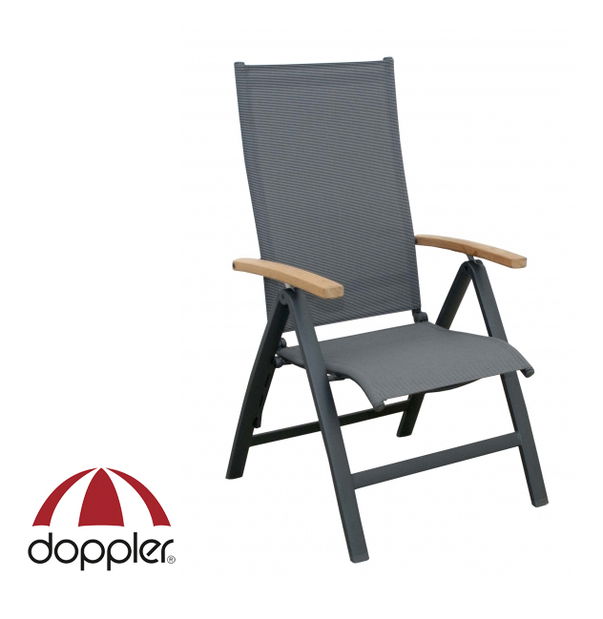 Zahradní nábytek Doppler Parro Concept 1+6 (hliník + teak)