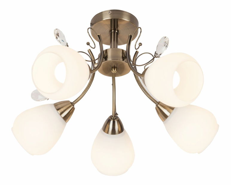 Lustr Susan 7045 (bronzová + bílá)