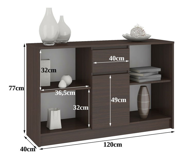 Komoda Briar (wenge)