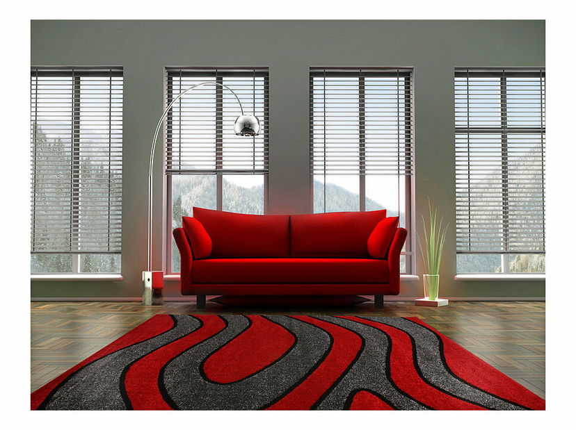 Kusový koberec Sensation Luxury 200 Red