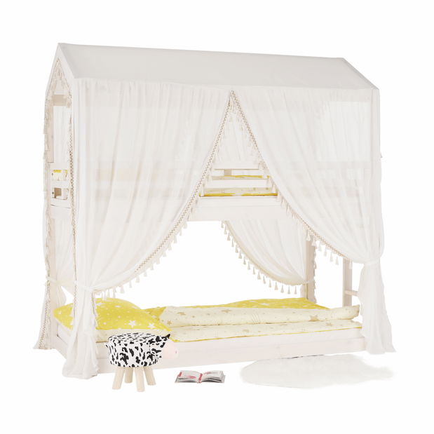 Dětská patrová postel 90 cm Zerlo (s rošty)