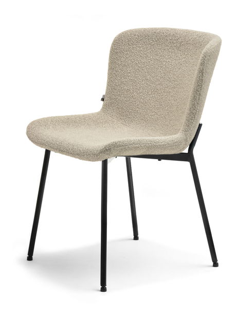 Židle Kirkland (béžová + černá)