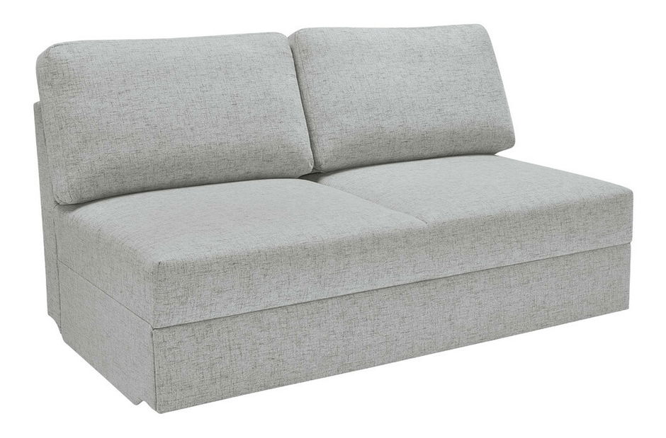 Pohovka dvojsedačka bez boků BRW Liam 2F (šedá)