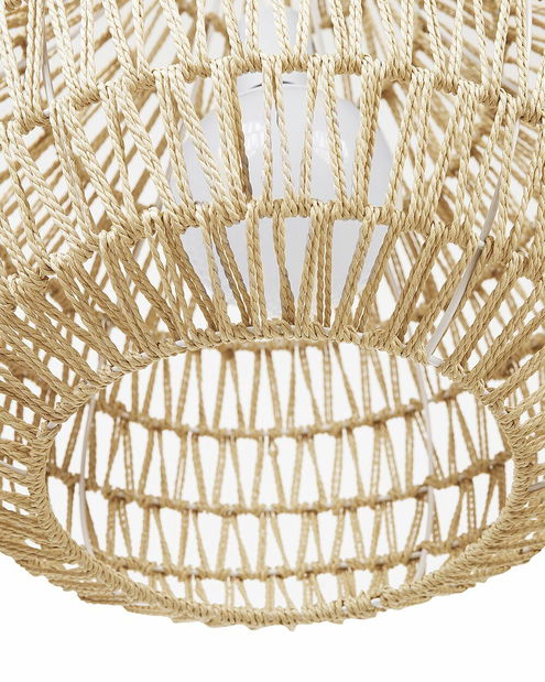 Závěsná lampa Manisa (pískově béžová)