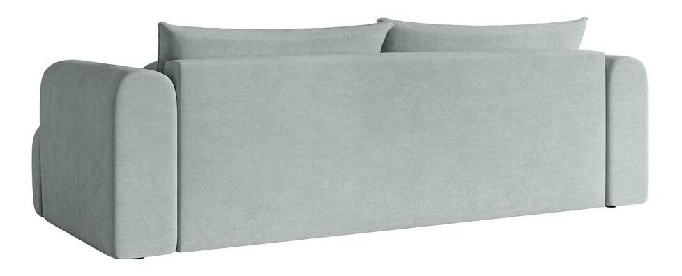 Pohovka trojsedačka Didier (šedá světlá + černá)