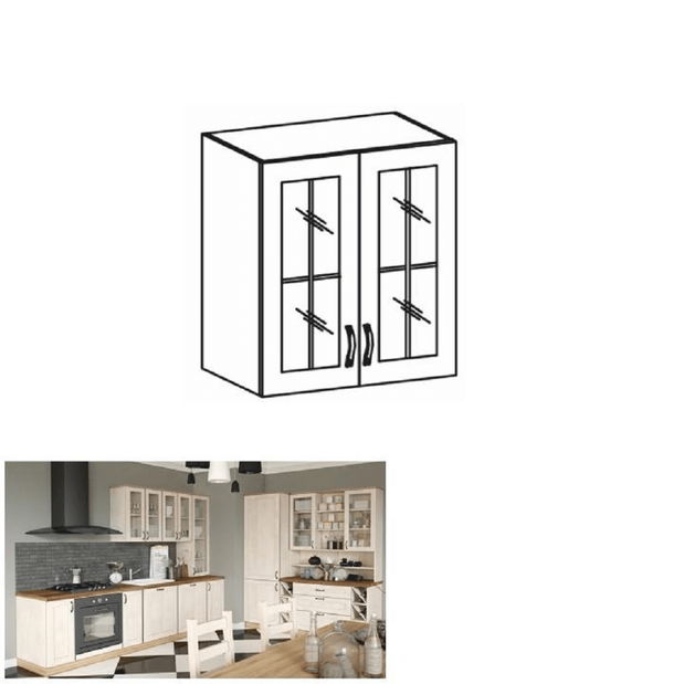 Horní kuchyňská skříňka Regnar G60S