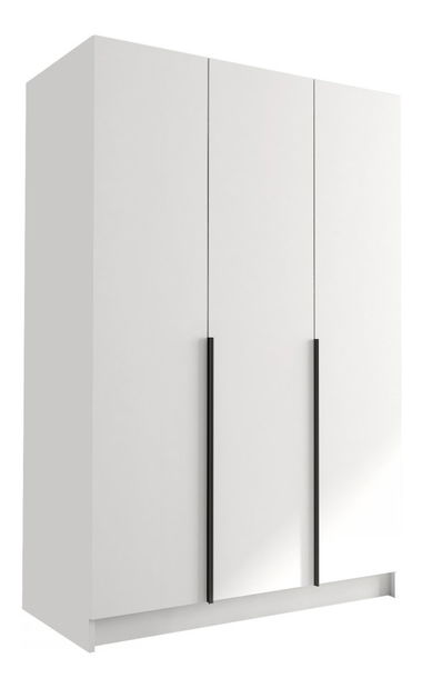 Šatní skříň Merpata I (kašmír + černá) *bazar