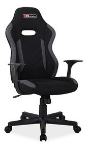 Kancelářské křeslo Relly (šedá + černá)