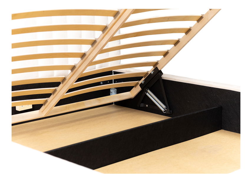 Čalouněná postel 180x200 cm Veggie (měděná)