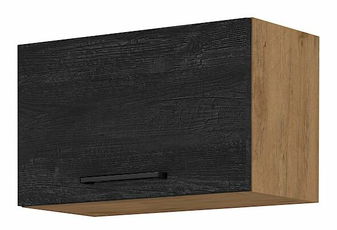 Horní kuchyňská skříňka Virion 60 GU 36 1F (dub lancelot + tmavé dřevo)