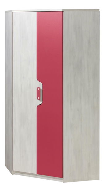 Rohová šatní skříň Neko NU11