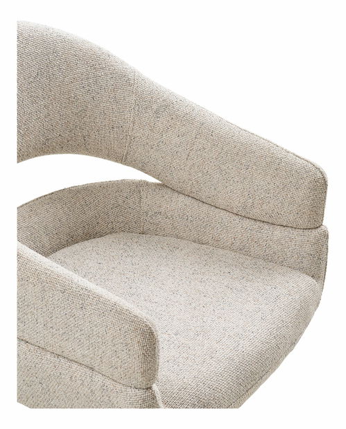 Jídelní židle Dsaveta 1 (béžová mramorovaná)