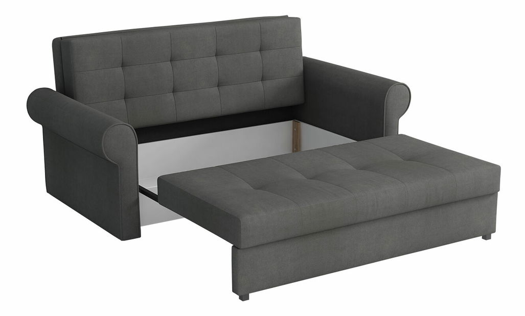 Rozkladací pohovka Clivia Silver III (zelená) *výprodej