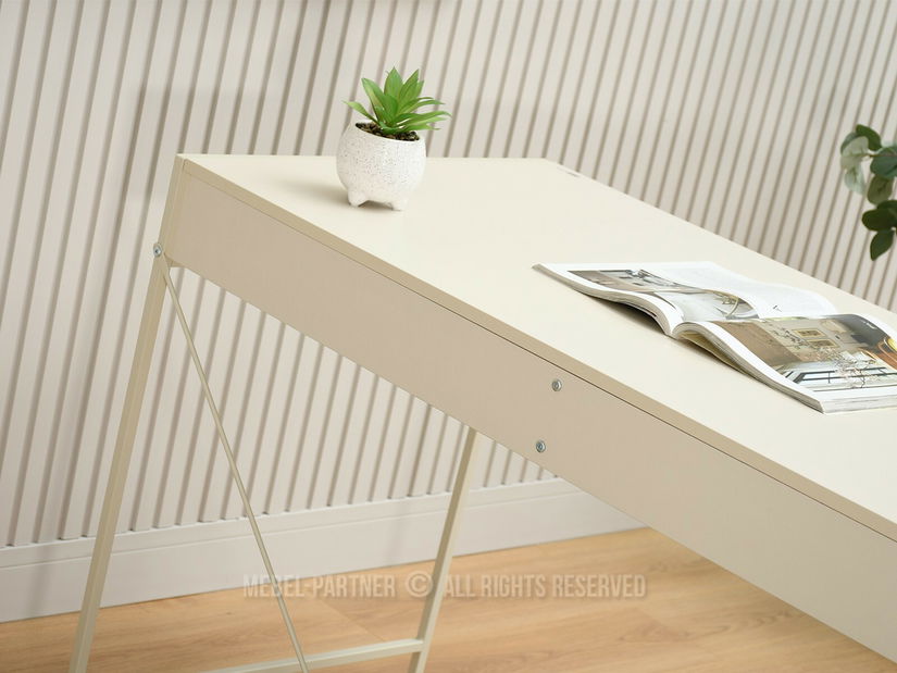 PC stolek Unicate (krémová)