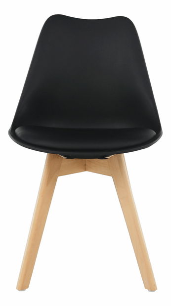 Jídelní stolička Balmaris (černá)