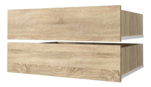 Univerzální zásuvky do šatní skříně Bentas 120-200 cm (dub sonoma)