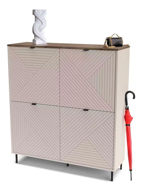 Skříňka Eliminados 1 (kašmír + dub castello)