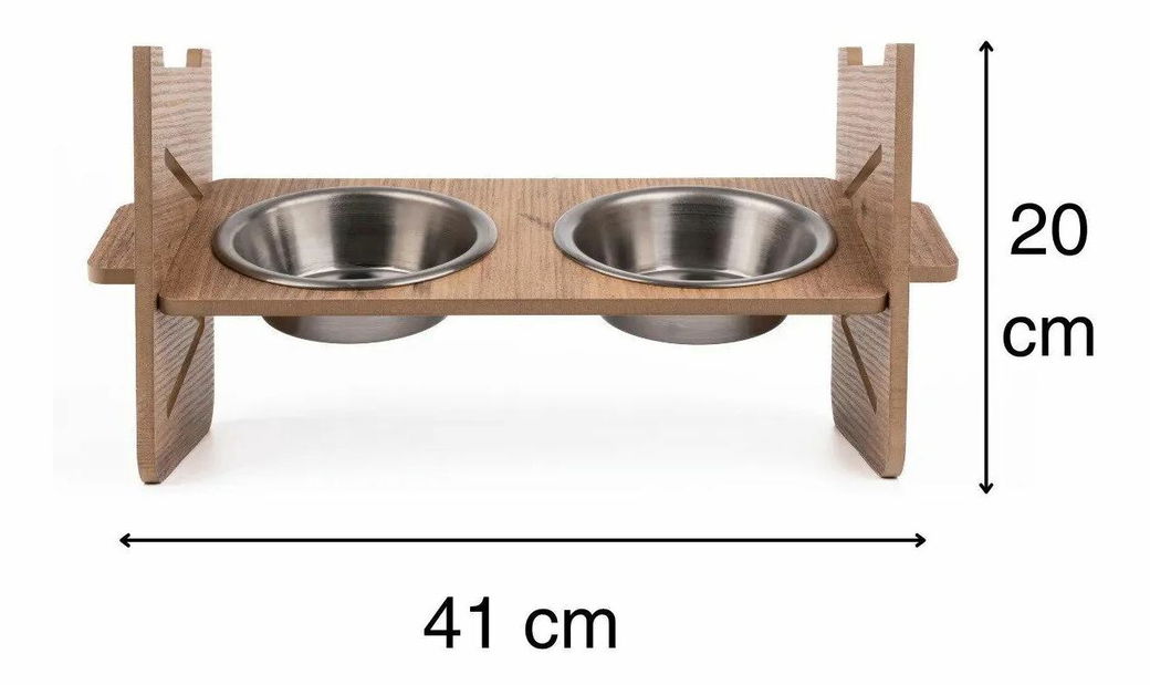 Sada misek pro domácí zvíře Apia 12 (přírodní)