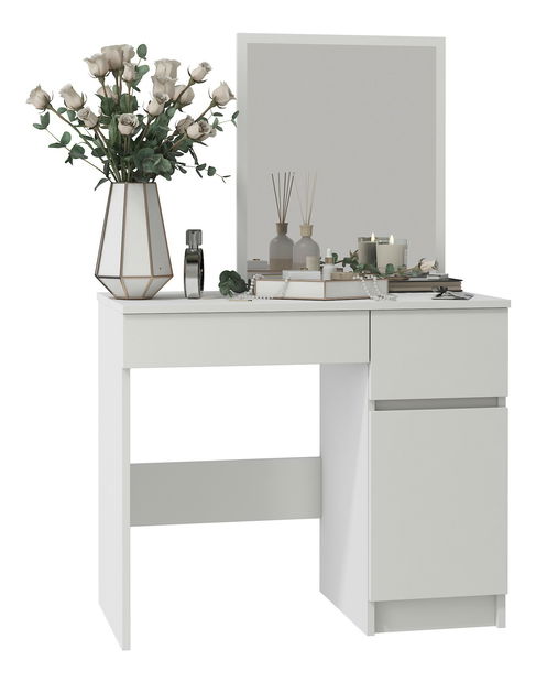 Toaletní stolek Pritha (bílá)