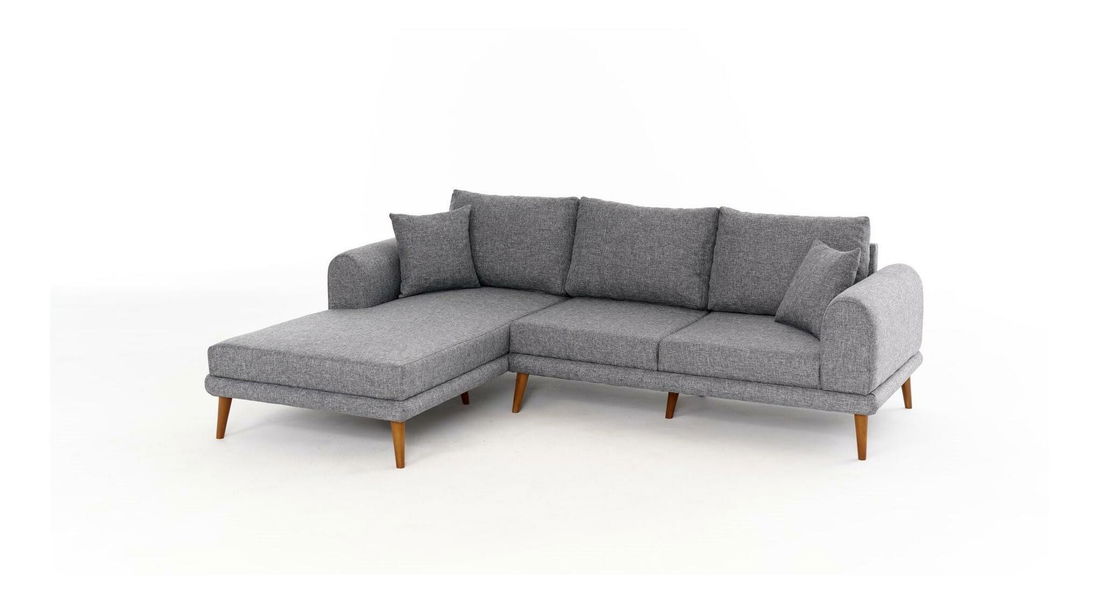 Rohová sedačka Sorenella (L) (šedá)