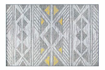 Koberec 160x230 cm KAROG (polyester) (šedá)