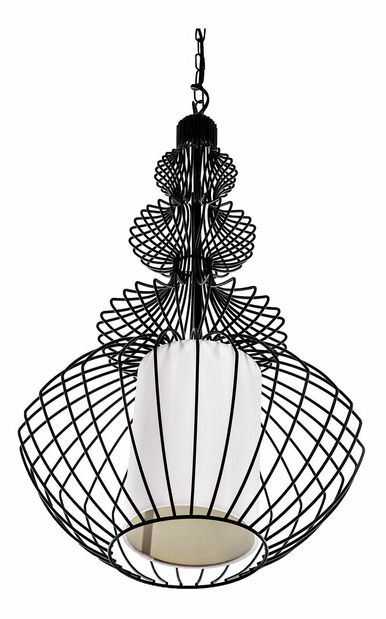 Závěsná lampa Keter (černá)