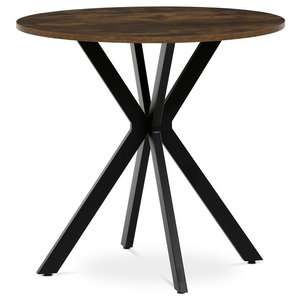 Jídelní stůl Hitkof 80 (hnědá)