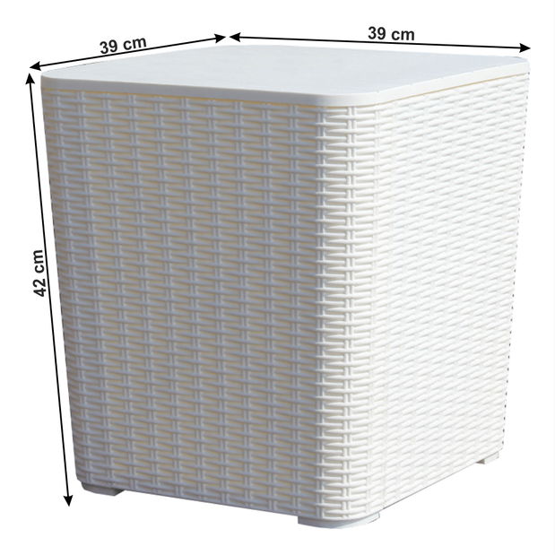 Úložný box Urgun (bílá)