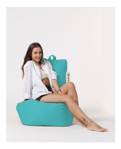 Sedací pytel Dust (tyrkysová)