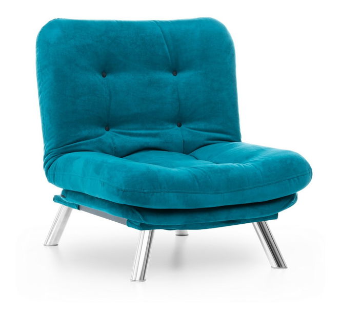 Křeslo Mishike 1 (Petrolejová)