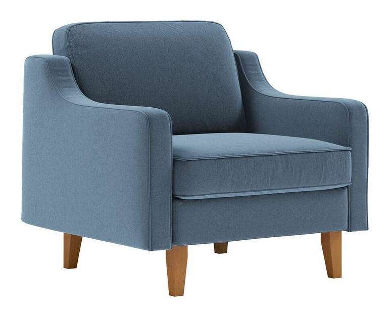 Křeslo Dělají 1 (šedá + ořech)