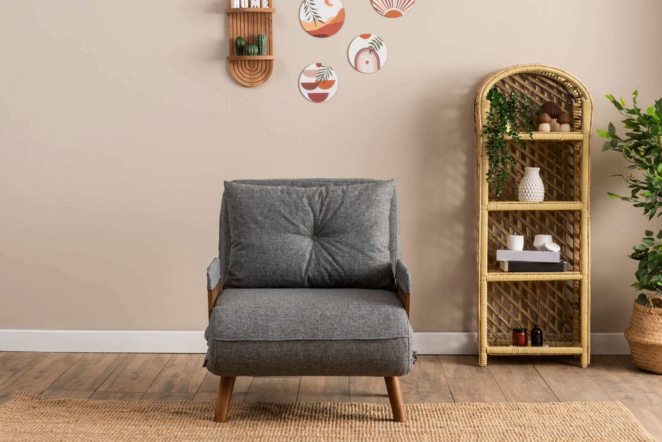 Křeslo Como S (světle šedá)