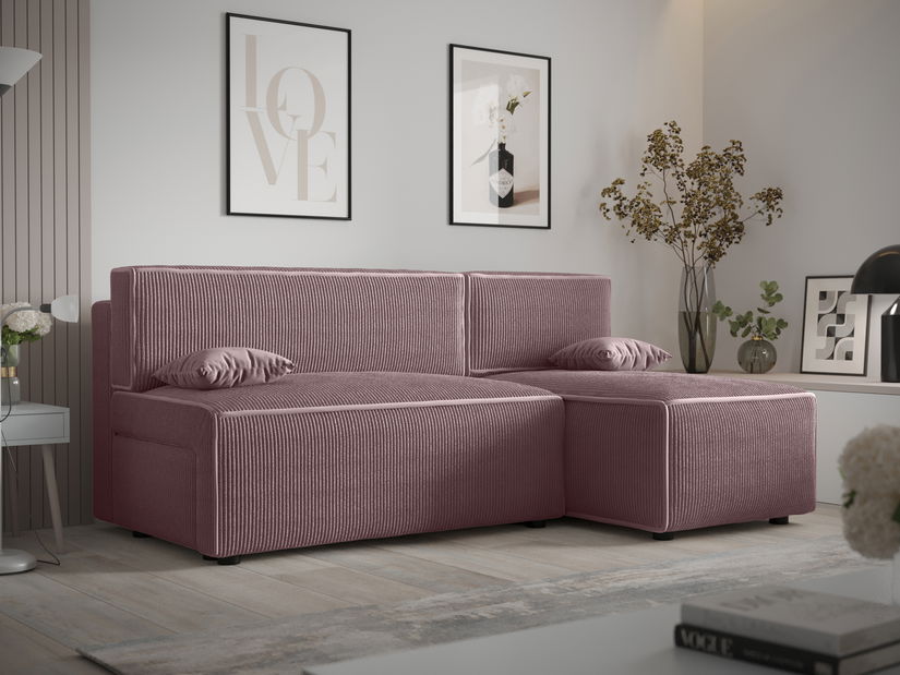 Rohová sedací souprava Mirage Sed (cihlová) (P)