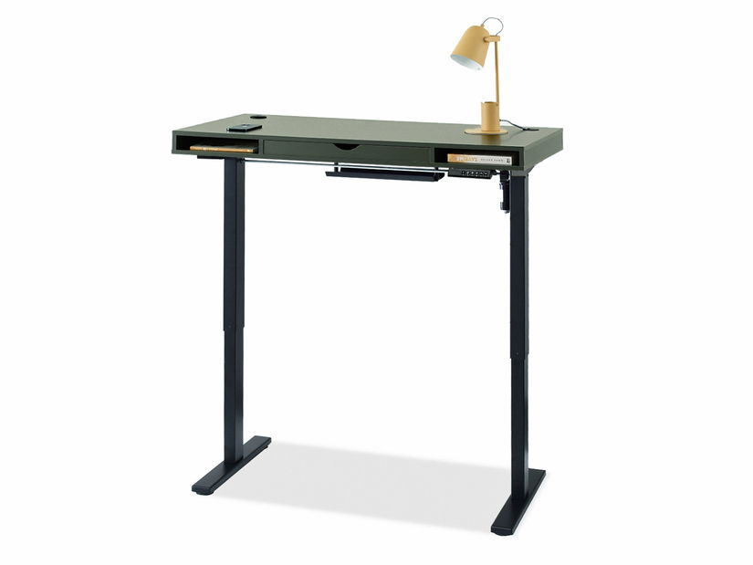 PC stolek Osto 120 (zelená + černá)