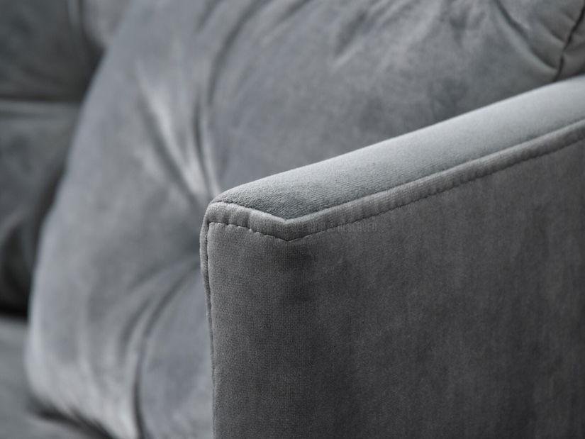 Pohovka dvousedačka Mastil (černá)