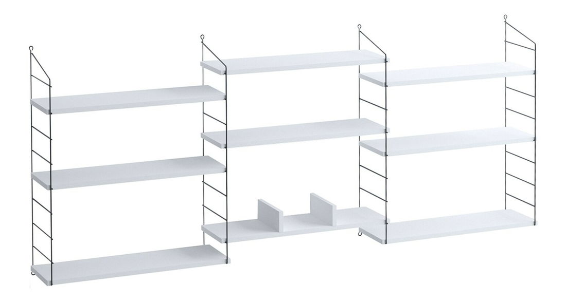 Regál Buba (Bílá + Černá)