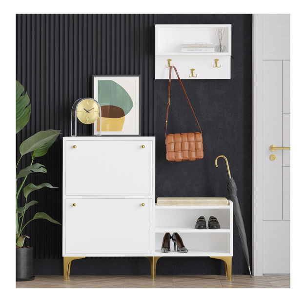 Předsíň Lipamo 1 (bílá + zlatá)