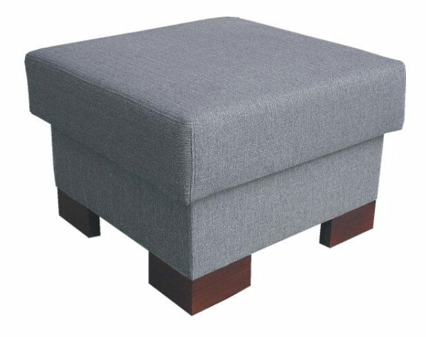 Taburetka Paris šenil šedý