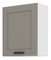 Horní kuchyňská skříňka Lucid 60 G 72 1F (claygrey + bílá)