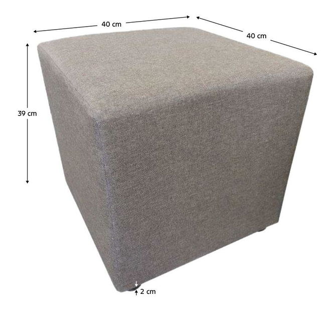 Taburetka Requisitos (hnědá)