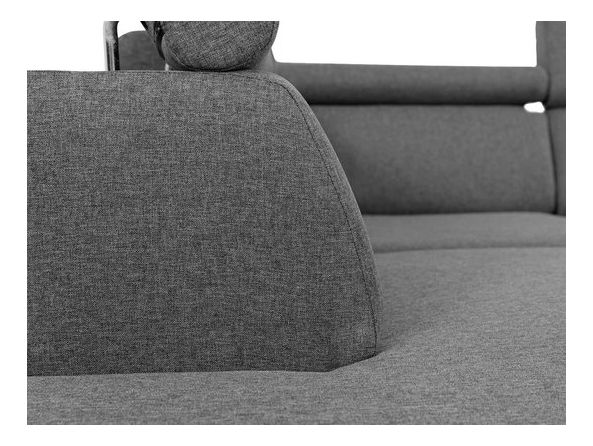 Rohová sedací souprava Androderma (popelavá) (P)