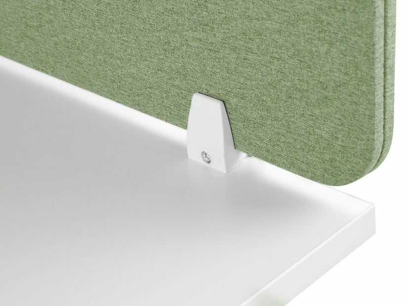 Přepážka na pracovní stůl 180 x 40 cm Walda (zelená)