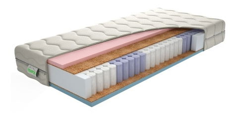 Taštičková matrace Stefanie Lux 200x200 cm (T3)